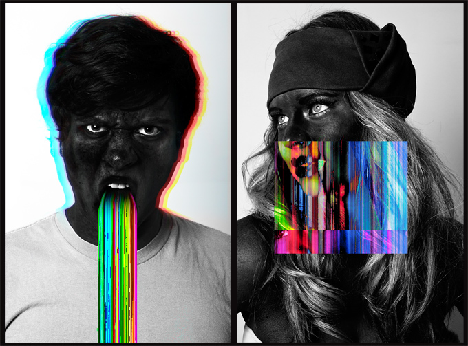 Glitch Effect Photoshop