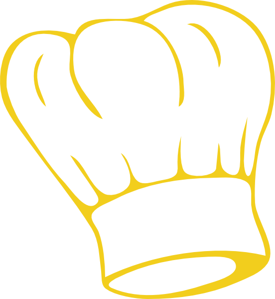 Gold Chef Hat Clip Art