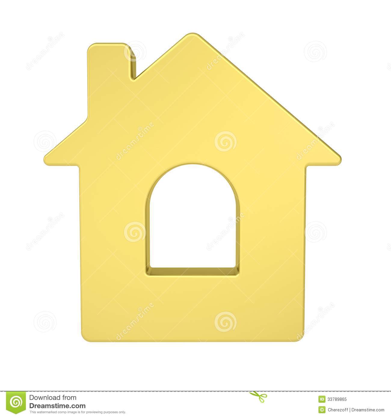 Gold House Icon