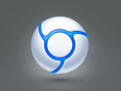 Google Chrome Icon White