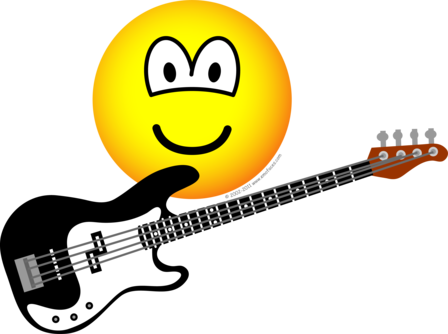 Guitar Playing Emoticon