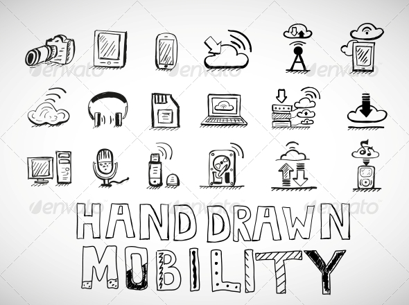 Hand Drawn Phone Icon