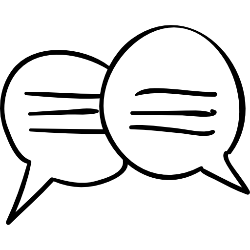 Hand Drawn Speech Bubbles