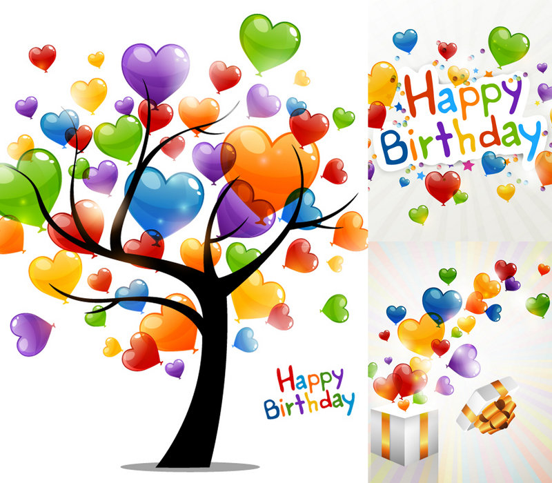 Happy Birthday Balloons Graphics