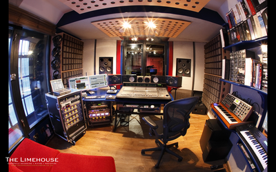 Home Recording Studio Control Room
