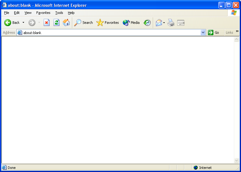 Internet Explorer Windows XP