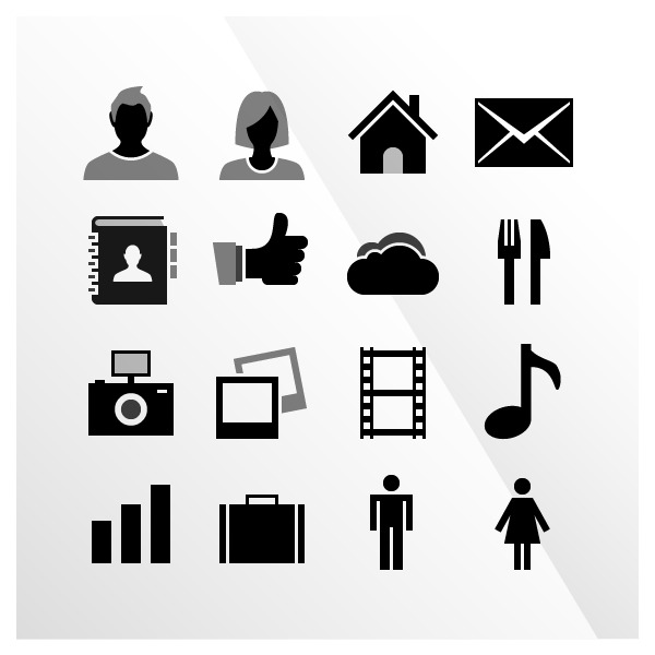 iPhone Icons Vector Free