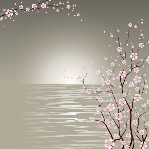 Japanese Cherry Blossom Vector