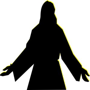 Jesus Christ Silhouette Clip Art