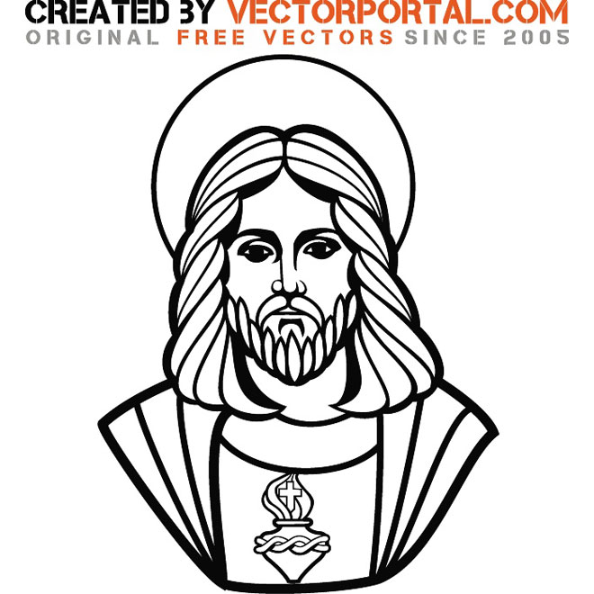 13 Jesus Christ Vector Art Images