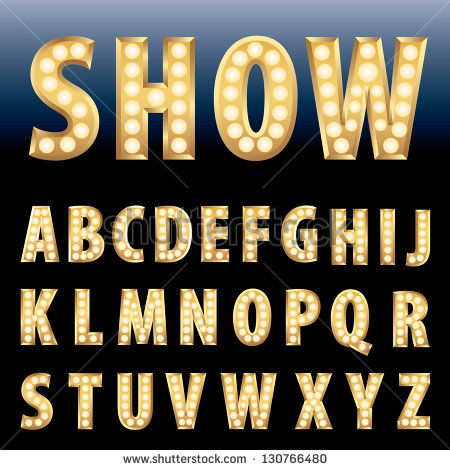 Light Bulb Letters Font Light Bulb Letters Font