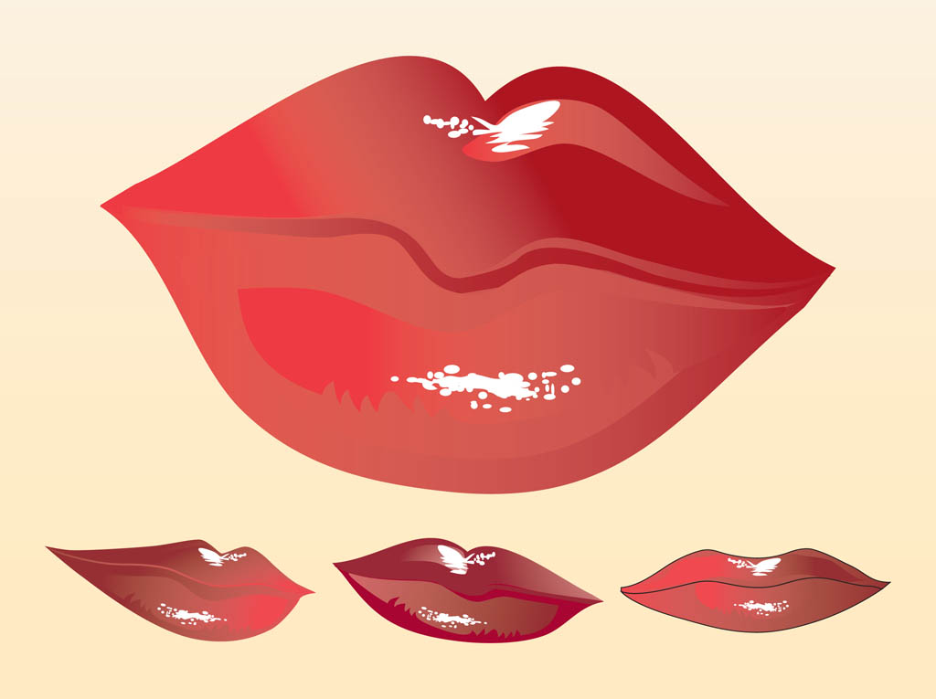 Lips Vector Clip Art