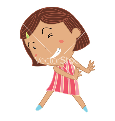 Little Girl Vector Free