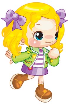 Little Girl Vector Free