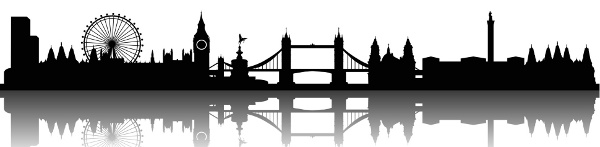 London Silhouette Clip Art