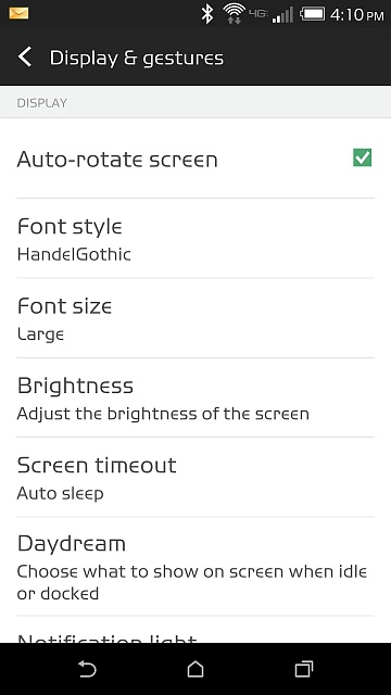 M8 HTC One Font M8 HTC One Font