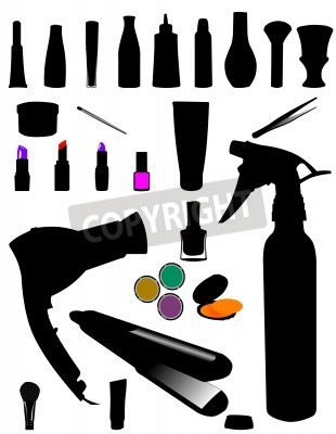 Make Up Silhouette Clip Art