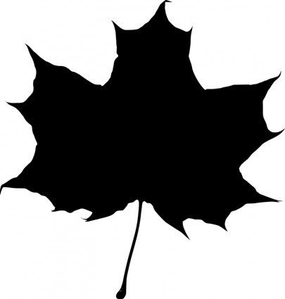 Maple Leaf Silhouette