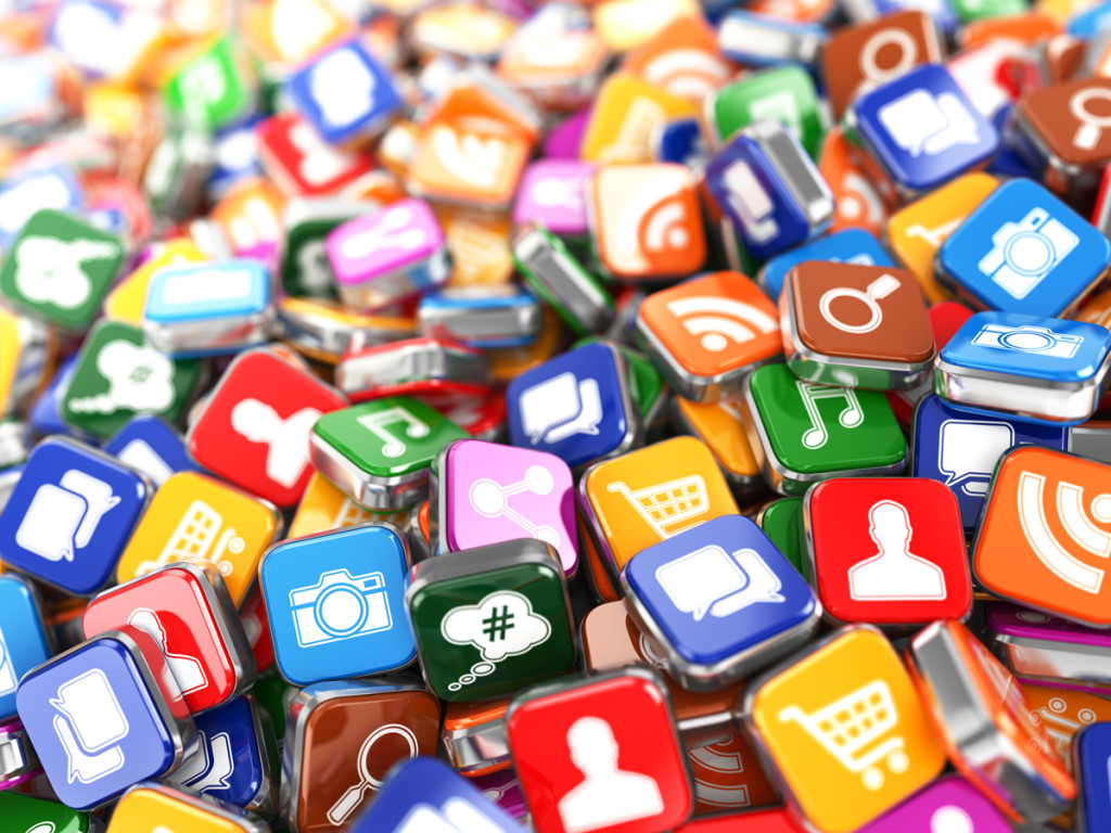 Mobile Phone App Icons Mobile Phone App Icons