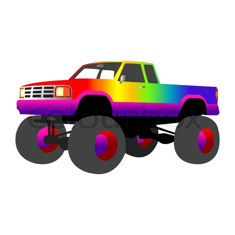 Monster Truck Vector