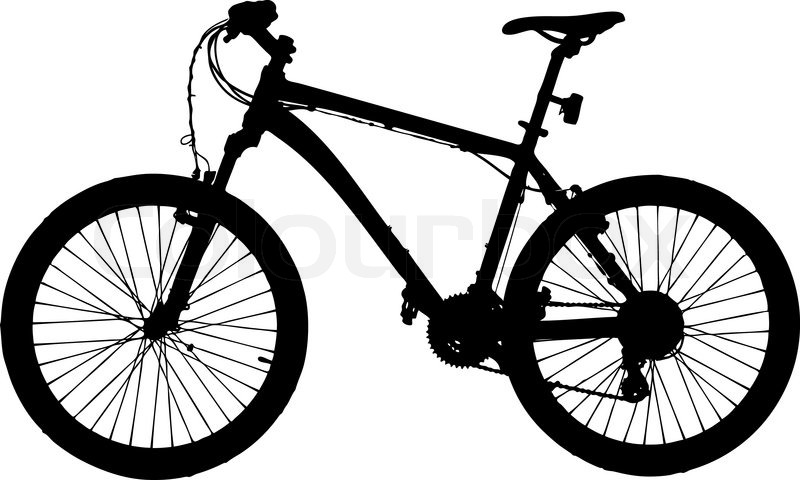 Mountain Bike Silhouette Transparent