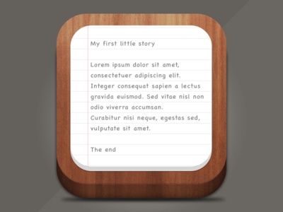 Notepad App Icon