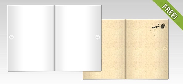 Open Book Template Free