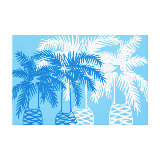 Palm Trees Canvas Modern Art Print