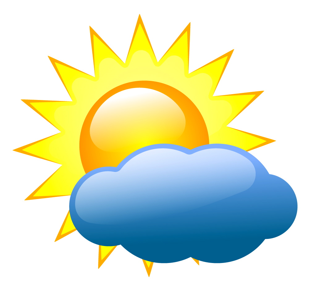 Partly Cloudy Weather Clip Art