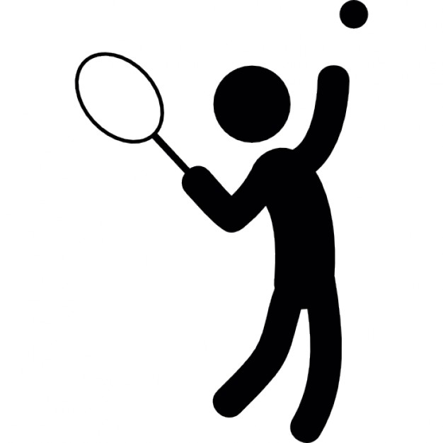 Person Playing Tennis