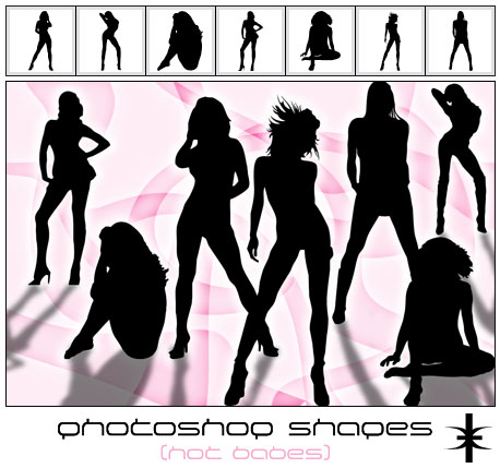 Photoshop Custom Shapes People Photoshop Custom Shapes People