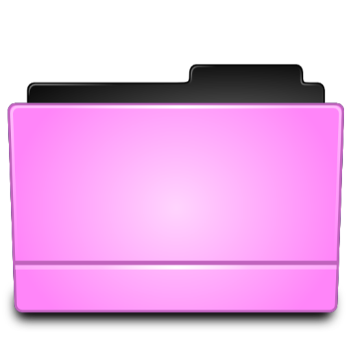 Pink Folder Icon