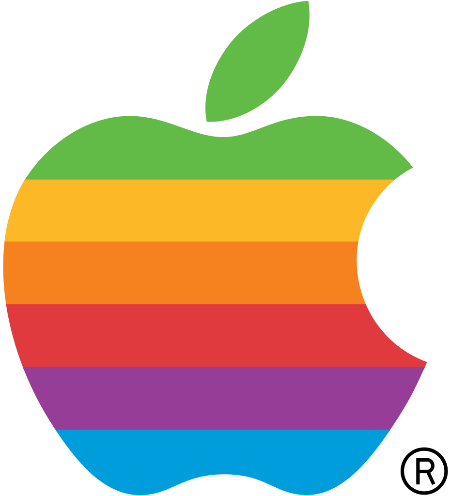 Rainbow Apple Logo