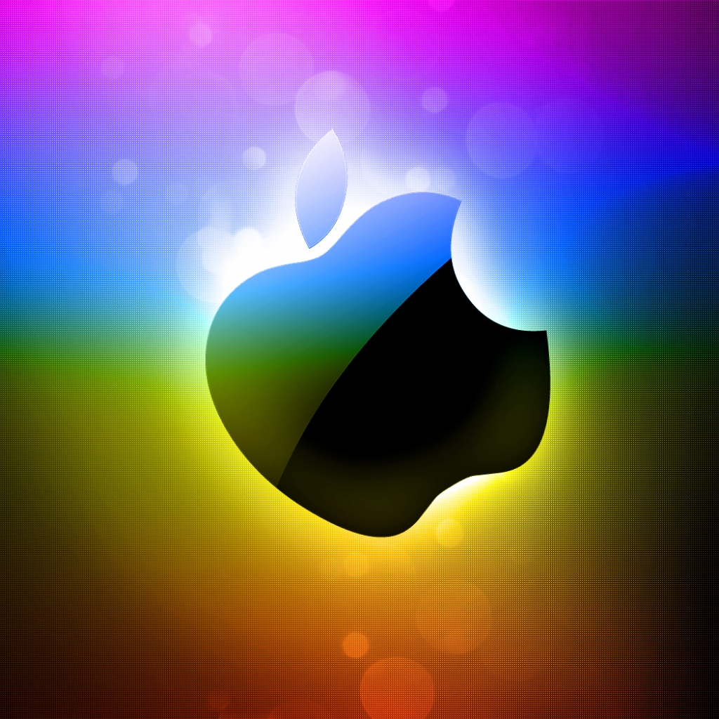 Rainbow Apple Logo