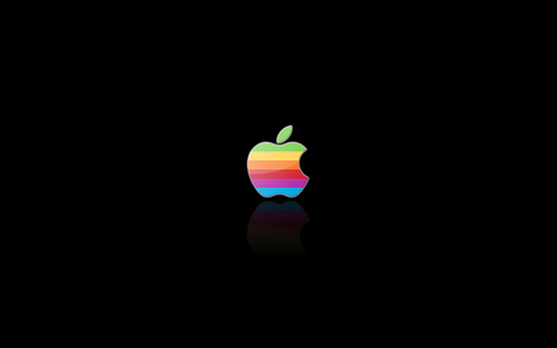 Rainbow Apple Logo