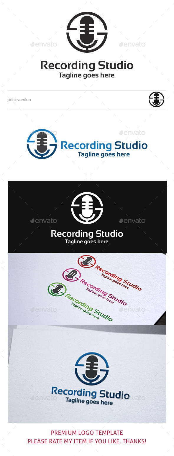 Recording Studio Flyer Templates Recording Studio Flyer Templates