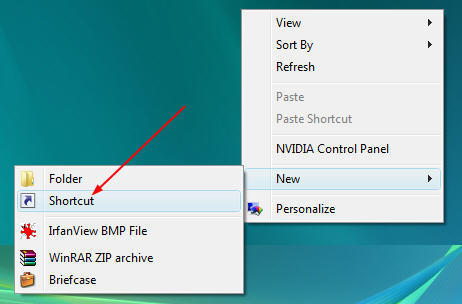Restore Desktop Shortcut Windows