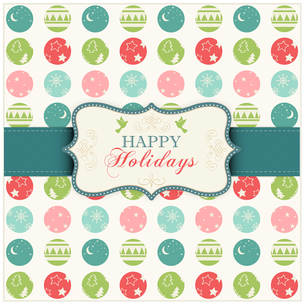 Retro Happy Holidays Retro Happy Holidays