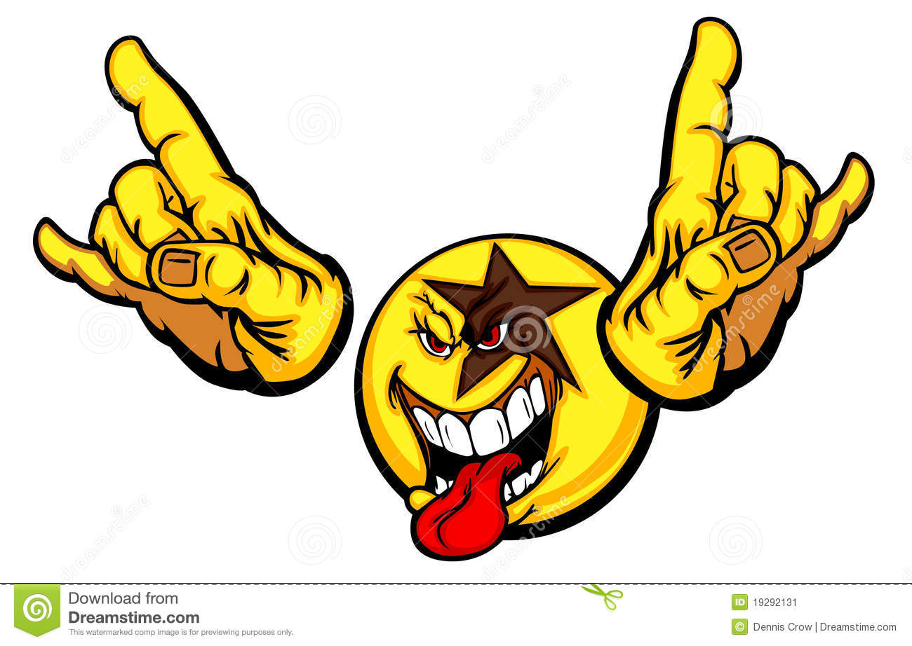 5 You Rock Animated Emoticons Images