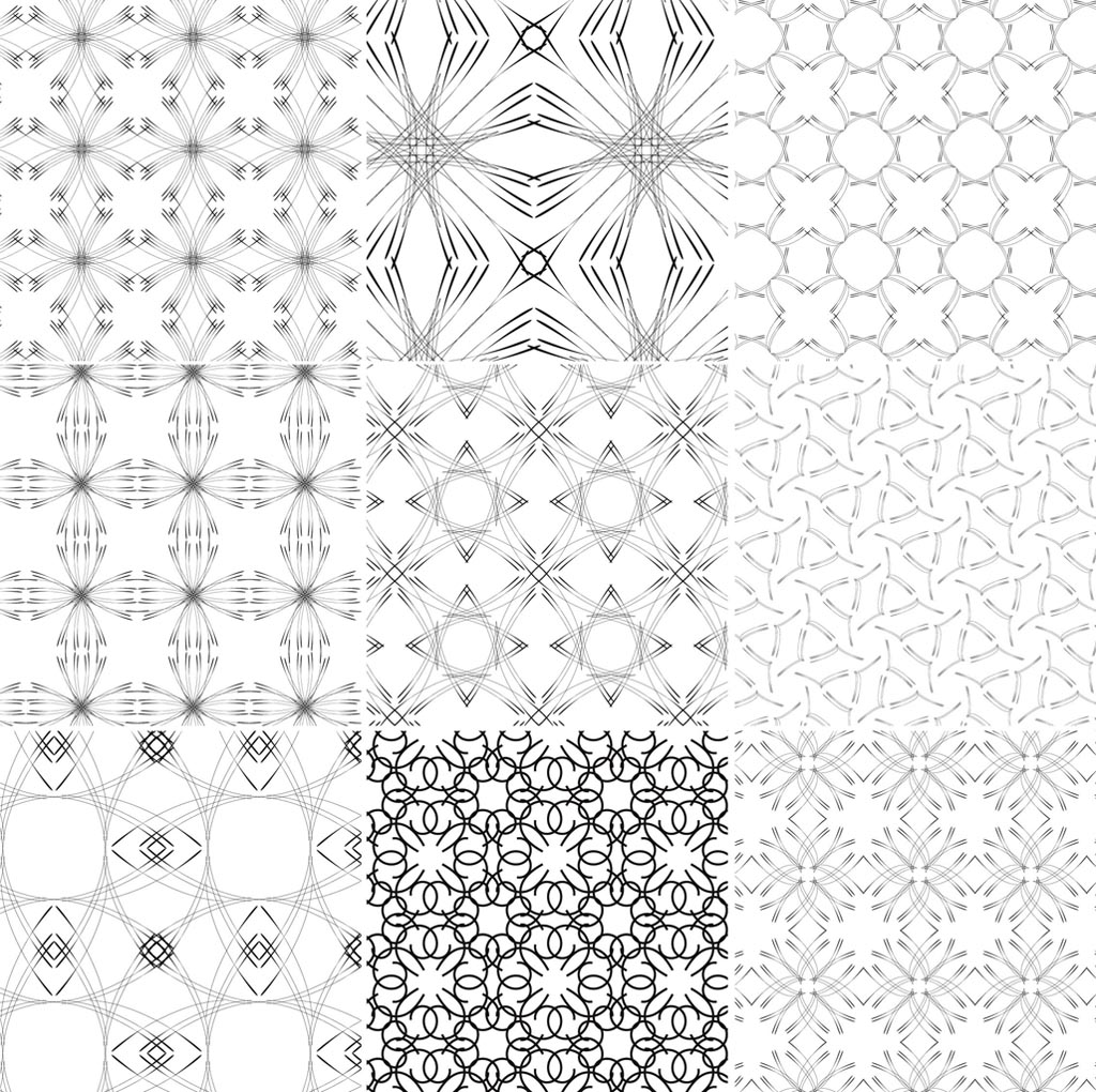 Simple Line Design Patterns Simple Line Design Patterns