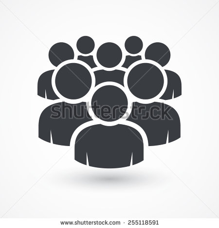 Social Person Icon Silhouette