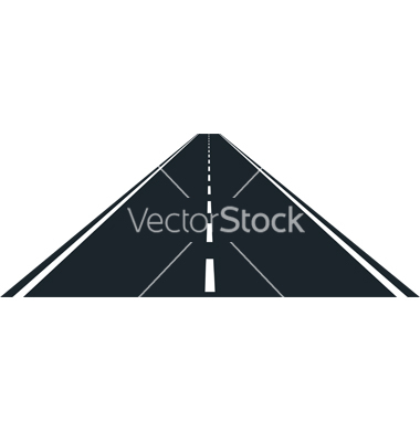 Straight Road Clip Art Vector
