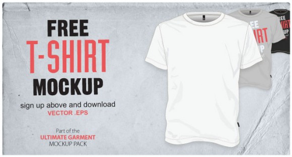 T-Shirt Mockups Templates Free