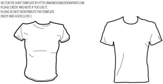 T-Shirt Template Free Download