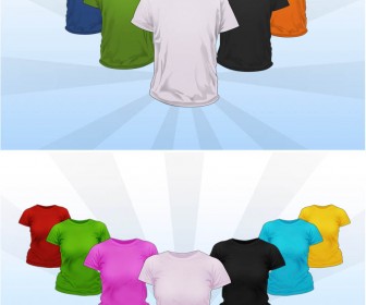 T-Shirt Template Photoshop PSD Download