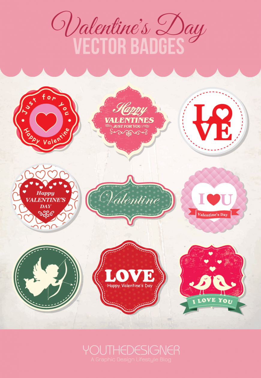 Valentine's Day Vector Free