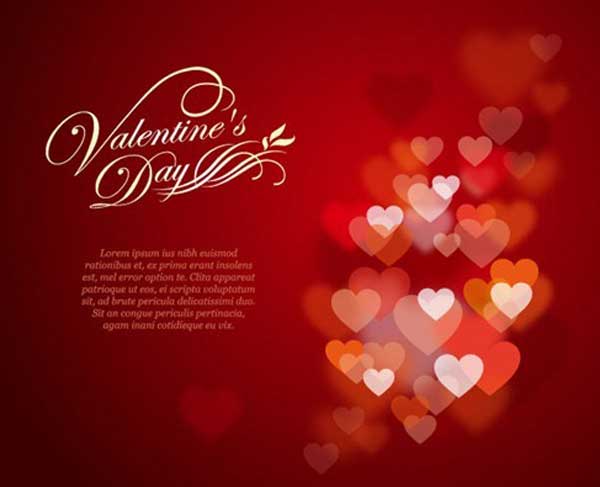 Vector Background Free Valentine's Day