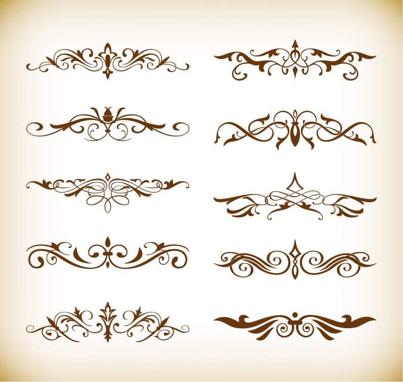 Vector Decorative Elements Vector Decorative Elements