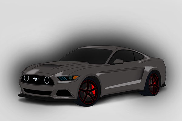 Vector Mustang 2015