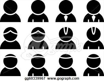 Vector People Icon Clip Art